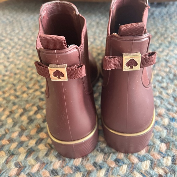 NEW Kate Spade Rain Boots sz 9 - Picture 4 of 6